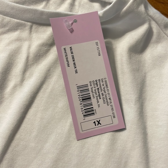 White crop T-shirt - Picture 3 of 6